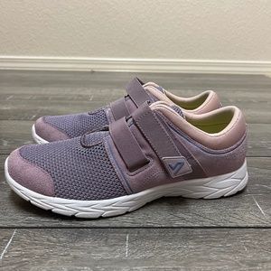 Vionic Ema Purple Suede and Mesh Orthotic Comfort Sneaker Women's Size 9.5